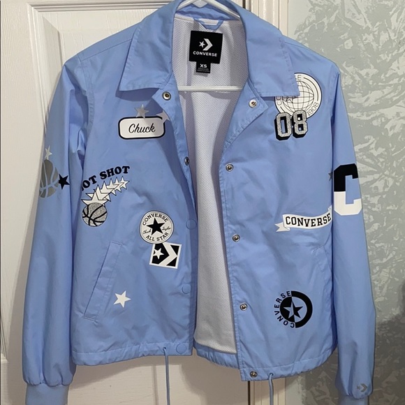 converse coach jacket